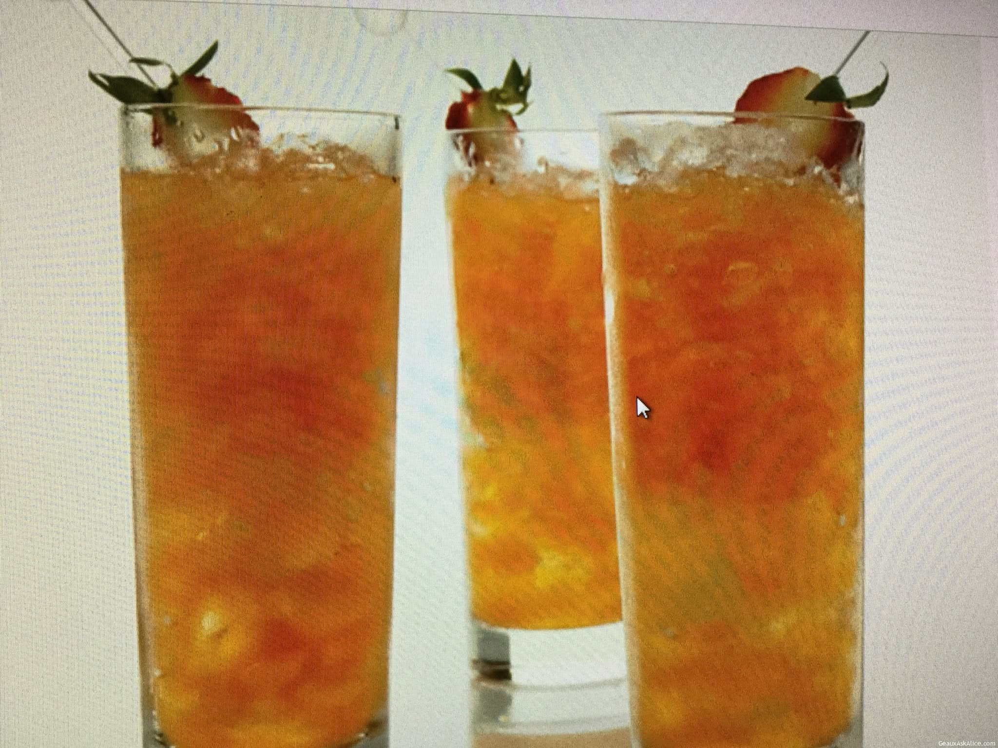 Tangy Lemony Strawberry Mojitos